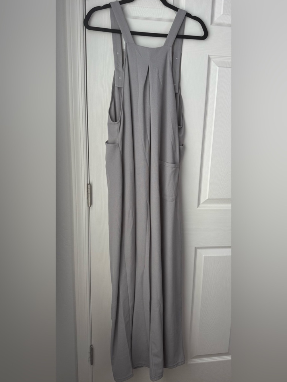 HALARA Light Gray overall style  Jumpsuit with Wide Leg - Picture 2 of 4